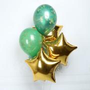 Связка шаров для мужчины 7 мая, 9 мая, 23 февраля