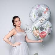 Цифра 8 на женский день