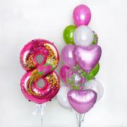 Набор шаров на 8 марта