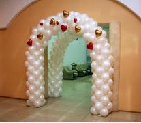 Арка из шаров на свадьбу SH-100826