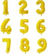 Шар цифра золото SH-100094