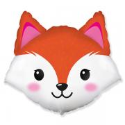 Фольгированный шар Лисенок голова SH-100598