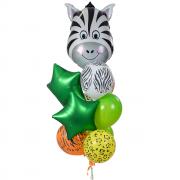 Фонтан из шаров Зебра SH-100760