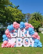 Фотозона на определение пола ребенка Буквы гиганты BOY GIRL?