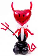 Фигура из шаров Чертик на Хеллоуин SH-100696