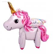 Ходячая фольгированная фигура мини Единорог SH-100231