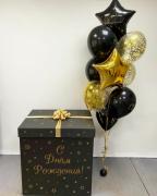 Коробка-сюрприз  с шарами SH-100157