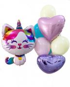 Набор шаров Котик Единорог SH-100037