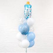 Букет шаров на выписку для мальчика SH-100051