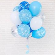 Букет шаров с надписями на выписку SH-100054