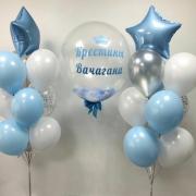 Букет из шаров на выписку для мальчика SH-100071