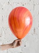 Шар  с гелием супер агат оранжевый SH-100339