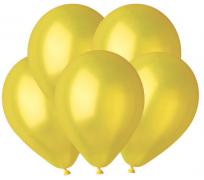 Шар  с гелием цвет  металлик желтый SH-100293
