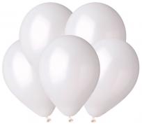 Шар  с гелием цвет  металлик белый SH-100292