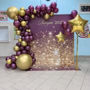 Готовая фотозона 2м *2м на выпускной заказать в Алматы