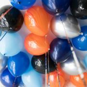 Шары под потолок  индиго 20 шаров SH-100267